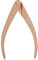 Outils de Poterie, Outil de Mesure Outils de Poterie pour Mesure en Céramique Pied à Coulisse Règle en Bois Distance de Positionnement (Pied à coulisse en bois de 8 pouces)