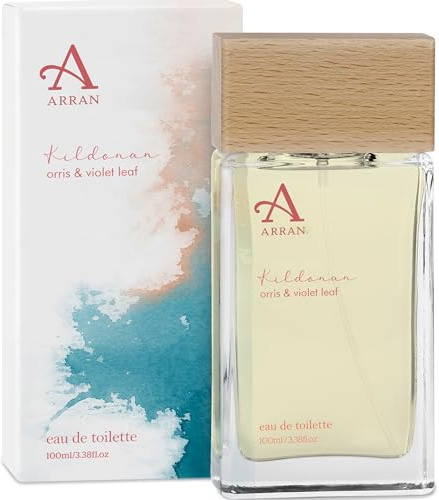 Arran Sense of Scotland Kildonan Eau de Toilette (100ml) with Violet and Orris for a Tranquil, Floral Summer Scent