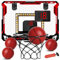 KIZJORYA Basketballkorb Indoor für Kinder, LED Mini-Basketballkorb mit Punkteanzeige, 4 Bälle & Klappfunktion, Tolles Geschenk Interaktiver Spielspaß für Kinder und Jugendliche!