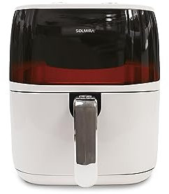 Friggitrice Meccanica ad Aria senza Olio, Bianco, 6L, 1400 W, Certificata CE e RoHS
