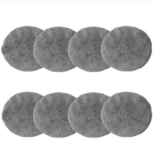 NAVIKIA Lot de 8 tampons de nettoyage de rechange pour robot de nettoyage de fenêtre, modèles applicables W17S, W24S, HCR0002 Robot de nettoyage