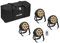 EUROLITE Set 4x LED PARty Spot Silent RGB/WW mit Softbag | Kompakter Scheinwerfer mit DMX-Steuerung und 12 x 5-W-COB-LED in RGB/WW