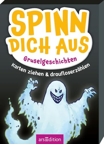 Spinn dich aus – Gruselgeschichten: Karten ziehen & draufloserzählen | Kreatives Erzähl-Kartenspiel für Kinder ab 6 Jahren