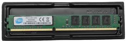 SIMPLETEK -Modulo RAM-Speicherbank DDR3 1.5V 8GB 1333MHz DIM NON-ECC Desktop Computer