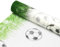 Sizoweb Tischläufer Tischband Dekoration Dekor Breite 30 cm Rollenlänge und Farbe wählbar Football 5 Meter