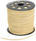 PATIKIL 100 Yards x 2.6mm Faux Suede Leather Cord, Leather Lace String for Bracelet Necklace Beading Making DIY Crafts, Light White