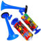 Amosfun 2 STK jubelndes Horn Sportpumpe Drucklufthupe Horn Trompete Lufthorn-Geräuschmacher Warnhupe Cheer Air Horn Handlufthorn jubeln Luft Horn Handpumpe Umweltfreundliches Kunststoff-PP