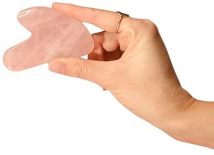Gua Sha in Quarzo Rosa