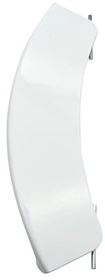 CINDTRGA Maniglia for Porta della Lavatrice DC64-00561A Lavatrice Compatibile con Samsung Pezzo di Ricambio Bianco for elettrodomestici