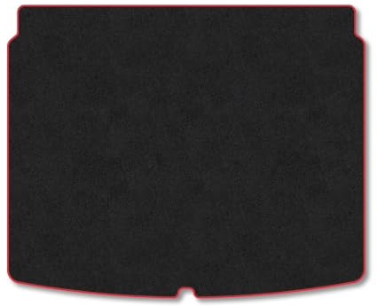 CUPRA Formentor (2020+) Carpet Boot Mat | Red Edge Trim Tailored Fit Boot Liner Full Coverage Protection Accessories Easy Clean Anti Slip Made in the UK