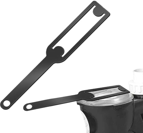 Duroecsain Schlüssel für Poolpumpe | Schlüssel für Spa-Filterdeckel | Doppelwerkzeug für Pool- und Gartenpumpe