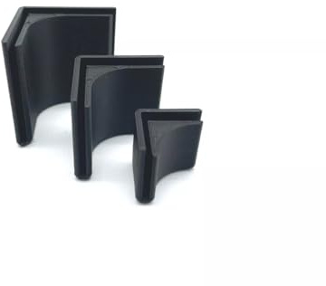 10x Aluminium Winkelprofil, 90 Grad Verbinder, Kantenschutz, 20x20x2mm, 3D-Druck gefertigt
