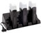 EpilWax 3 Wachserhitzer für 100 ml Roll-Ons mit Basis - Black Style Series - Wachswärmer Geräte zum Schmelzen von Wachs-Nachfüllpatronen (Trio, Schwarz)