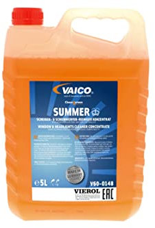 VAICO Cleanscreen SUMMER 5L, Scheibenreiniger Konzentrat - klare Sicht im Auto