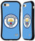Head Case Designs Officially Licensed Manchester City Man City FC Blue Full Colour Badge Hybrid Case Compatible With Apple iPhone 7/8 / SE 2020 & 2022