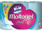 Lotus Moltonel Style Blanc Bleu 6 Rouleaux (lot de 3)
