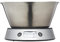 Taylor Pro Digital Kitchen Food Scales with Removable Bowl, Professional Standard with Tare Feature and Precision Accuracy, Stainless Steel Finish, Weighs 5 kg Capacity