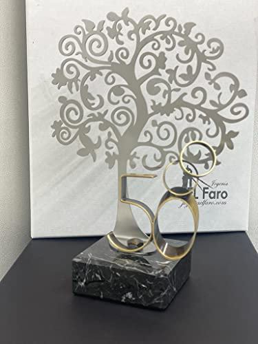 JOYERIA EL FARO | Regalo Aniversario Boda | Grabado Personalizado | Presentación en Estuche Premium | Celebra vuestros años de Amor Juntos