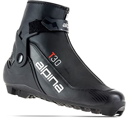 Alpina T 30 NNN Langlauf-Skischuhe 2022-47/Schwarz-Rot