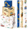 Rouleaux de Papier d'Emballage de Construction - 3 Rouleaux 43 cm x 3 m d'Anniversaire pour Enfants - Thème Camions