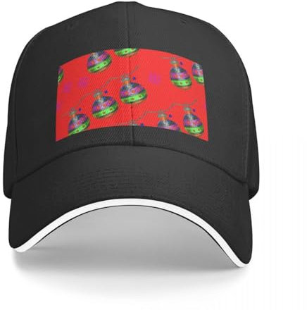 Basecap Weihnachtsstern-Weihnachtsferienmuster in Creme, Rot und Grün. Baseballmütze, Fischerhut, Partyhüte, Herrenhut, Damenmütze