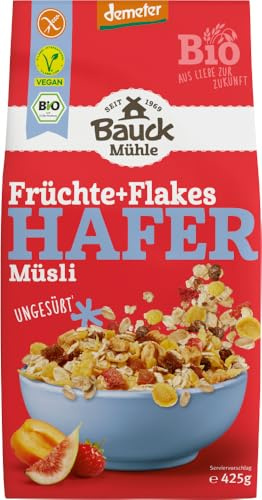 Hafer Müsli Früchte Flakes Demeter glutenfrei 6 x 425 g