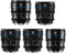 SIRUI Night Walker Cine-Objektiv mit Manuellem Fokus Set, 16mm,24mm,35mm,55mm,75mm, T1.2-Objektiv mit großer Blende und S35 Frame Prime Lens, L Montieren, für S5/S5II/S5IIX(MS-5SLB, Schwarz)