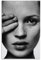 Kate Moss Poster auf Leinwand, Schwarz-Weiß, Wandkunst, Dekor, Wohnen, moderne Familienschlafzimmer-Poster und Drucke, 40 x 60 cm, ungerahmter Stil