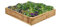 Quickcrop Wooden Starter Raised Bed Kits 4ft x 4ft