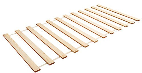 Möbel Akut Rollrost Lattenrost Kiefer massiv mit 13 Latten (90 x 200 cm)