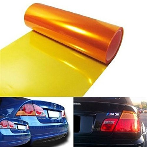 VOYAGE Scheinwerfer tönungsfolie Auto Folie Rückleuchten Nebelscheinwerfer Aufkleber (Orange)