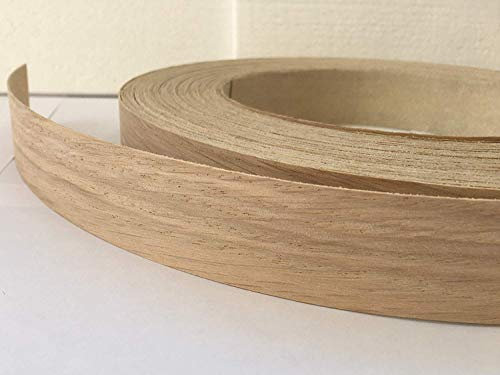 Vorgeklebtes Kantenband aus Eichenholz, 22 mm breit x 10 m