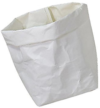 LOVIVER 6 Größen wasserdichte Kraftpapiertüte Plant Pot Schreibtisch Aufbewahrung Spielzeug Weiß, Mehrfarbig, 8x8x15cm