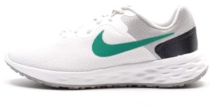 Nike Damen Revolution 6 Next Nature Sneaker, Phantom/Neptune Green-LT Iron ORE, 41 EU