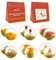 LWXLJMJZC-Fiori di Tè 12 Pezzi (6 Gusti x 2 Pezzi) Tè Verde Miscela di Fiori di Tè Verde Blooming Tea Regali per gli amanti del tè