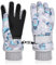 flintronic Kinder Skihandschuhe, Winter Skihandschuhe für 6-9 Jahre Mädchen und Jungen, wasserdichte und Winddichte Fleece Handschuhe mit verstellbaren Bündchen, für Snowboard Klttern Skifahren