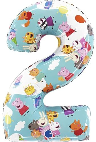 Grabo Zahl 2 Peppa Pig 26/66 cm