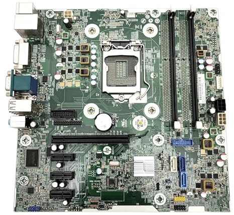 Placa Base para 718414-001 718778-001 Compatible con HP ProDesk 400 G1 Intel H81 LGA1150 2X DDR3 RAM mATX PCIe x16 Reacondicionado