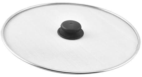 COLLBATH Protezione Anti-schizzi in Acciaio Inox A Maglie Fini Per La Copertura Del Grasso Della Padella Per Uso in Cucina