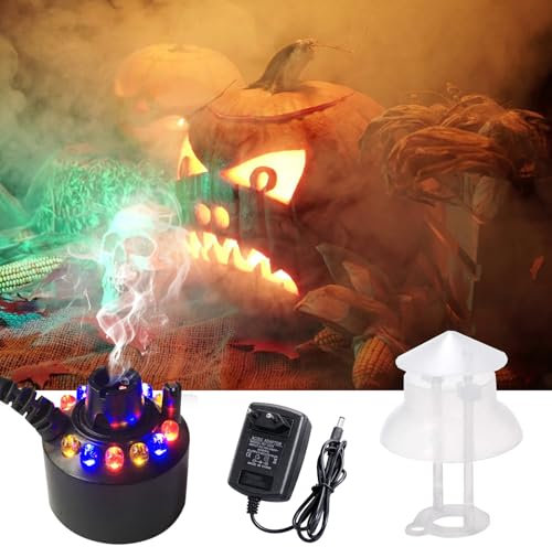 Mist Maker,Nebulizzatore ad Ultrasuoni,Atomizzatore per Stagno,Nebulizzatore a Ultrasuoni,Nebulizzatore Fontana,Nebulizzatore LED Diffusore Mist Maker,per Fontana per Laghetto D'Acqua
