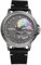 Avaner Herren-Armbanduhr, Quarz, wasserdicht, Halloween: Herrenuhr mit Quarzuhrwerk, analog, Armband aus echtem Leder, leuchtende Zeiger, Totenkopf-Zifferblatt, Punk-Steam, bunt, Noir, Riemen