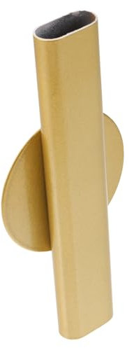 RORPOIR Metallwandvase Kleiner Blumenröhre Zur Wandmontage Blumendekoration Für Zuhause Und Garten Eleganter Blumenhalter Aus Langlebigem Metall in Gold