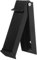 HAWILLOSCH Nagelfreier Tür-top-finder Türstopper-wandschutz Türhalter Türstopper Für Die Unterseite Der Tür Türanschlagkeil Tür Stoppt Türstopper Keil Türstopper Boden Rostfreier Stahl Black