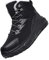 Generico Stivaletti Neri Donna Tronchetti Donna Stivali Plush Warm Cotton Shoes Wear And Anti Slip Snow Boots Five Finger Cotton Shoes Outdoor Sports Shoes Stivaletti Neri Donna Stivali (Black, 44)