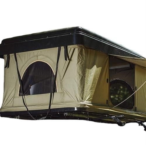 Luxuriöses tragbares Offroad-Autodachzelt Hartschalen-Outdoor-Selbstfahrer-Tour Doppel-Camping-Klappzelt