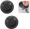 2 PCS Coffee Machine Cleaning Tablets, 54mm Universal Backflush Cleaning Disc Compatible with Sage Breville Espresso Machines, Silicone Coffee Machine Handle Cleaning Pad for Most Espresso Machines