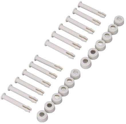 Halterung Schwimmen Poo 12 Packung Halterung Swimmingpool Anpassung Kit Fugennagel Bolzenstift PVC Praktischer Gelenkstift für 28270 28272 6 Cm/2,4 -Zoll -Set -Nagel -Setol -Lenkschraube