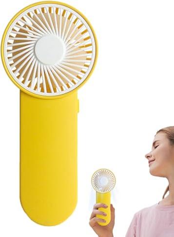 Ventilador eléctrico portátil - Ventilador de escritorio portátil | Elegante desempleador alimentado por batería | Fabricante de brisas personales personales, mini soplador adecuado para viajes