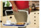 HOMECRAFT Freehand Serving Tray, Lightweight Plastic Tray with Foldaway Handle, One Handed Carrying for Food and Drinks, Stable Tea Tray or Dinner Tray, Ideal for Elderly or Mobility Assistance