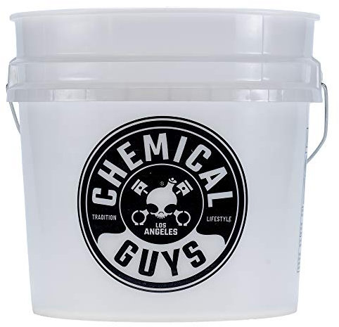 Chemical Guys® 4,25 Gallonen ACC106 robuster Autowascheimer – 16 Liter Fassungsvermögen, mit offiziellem Chemical Guys Logo – ideal für Autopflege & professionelle Fahrzeugwäsche